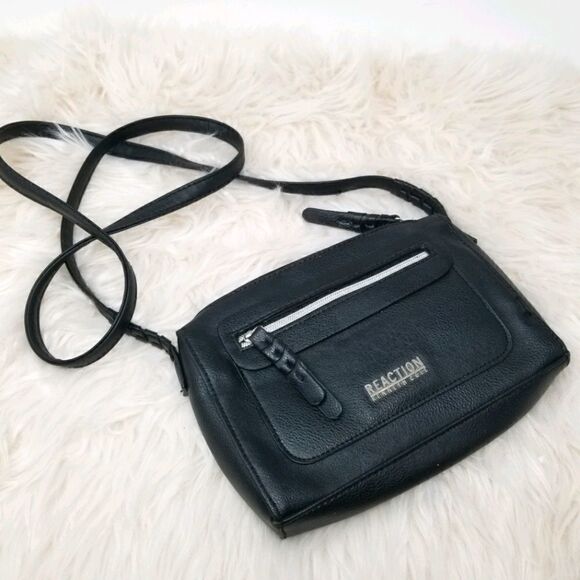 Kenneth Cole Reaction Black Crossbody Bag - Picture 1 of 13